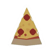 Unturned Pepperoni Pizza Slice icon