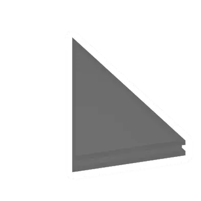 Unturned Triangular Metal Ramp barricade icon