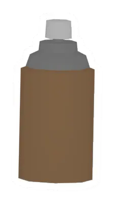Unturned Spray Can "Brown" item icon