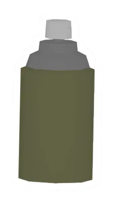 Unturned Spray Can "Military Olive" item icon