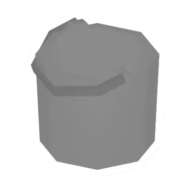 Unturned Metal Bucket storage icon