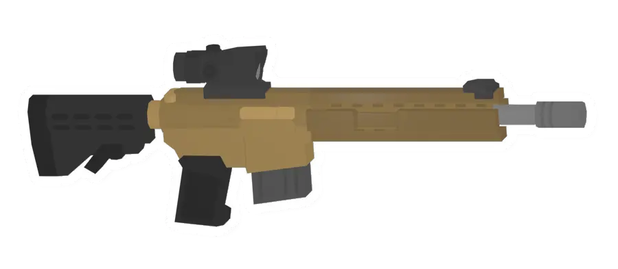 Unturned Golden AR gun icon