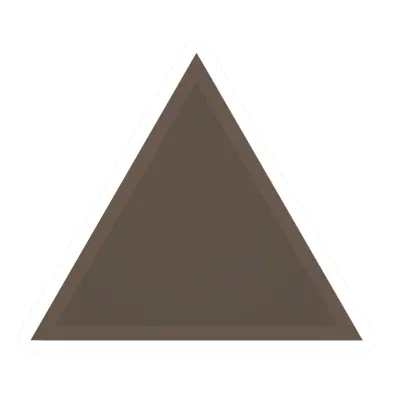 Unturned Triangular Wooden Roof barricade icon