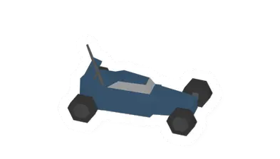 Unturned Blue Toy Car barricade icon
