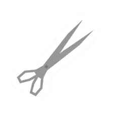 Unturned Scissors melee weapon icon