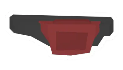 Unturned Red Fanny Pack clothing icon