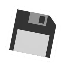 Unturned Black Floppy supply icon
