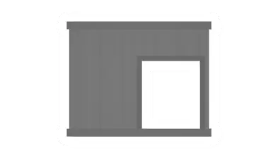 Unturned Offset Metal Doorway barricade icon