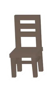Unturned Wooden Chair barricade icon
