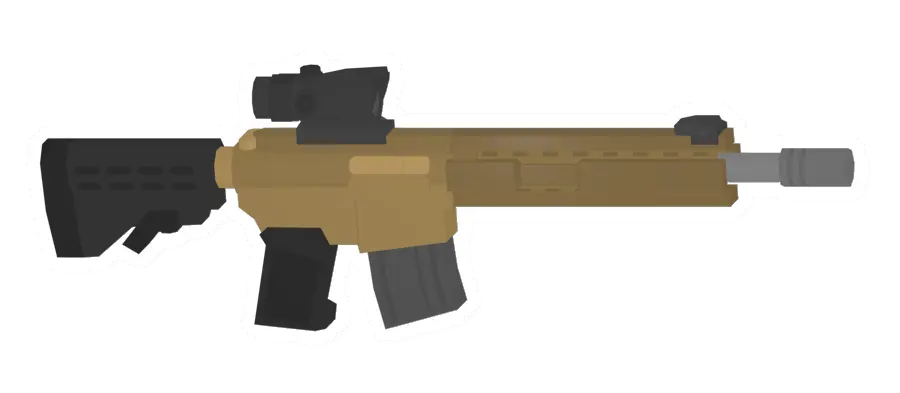 Unturned Golden AR gun icon