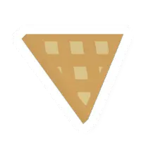 Unturned Triangle Waffle icon