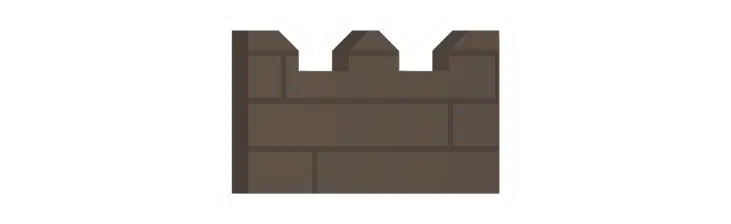 Unturned Maple Castle Spiked Rampart barricade icon