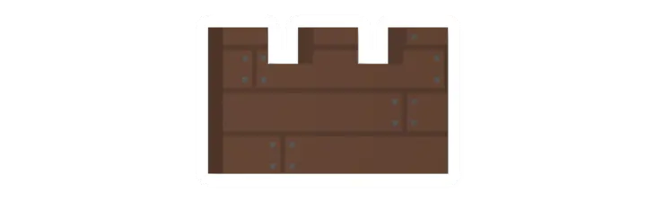 Unturned Pine Castle Rampart barricade icon