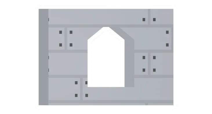 Unturned Poplar Curved Window icon