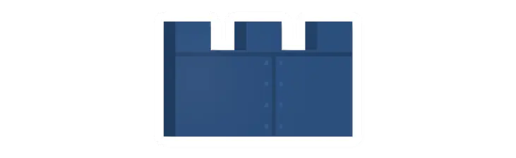 Unturned Titanium Castle Rampart barricade icon