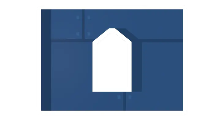 Unturned Titanium Curved Window barricade icon