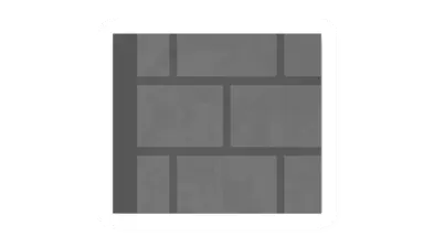 Unturned Stone Half Rampart barricade icon