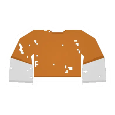 Unturned Worn Orange Layered Shirt icon