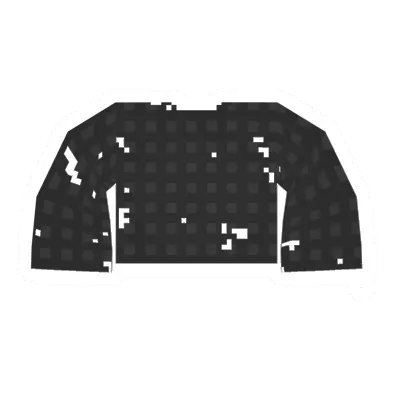 Unturned Worn Black Plaid Shirt icon