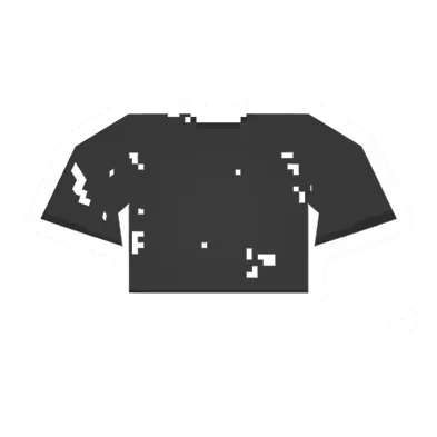 Unturned Worn Black Tee icon