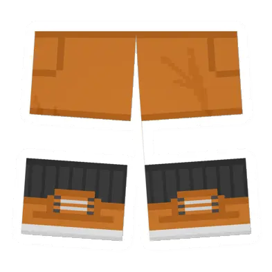 Unturned Orange Sawed-Off Shorts item icon