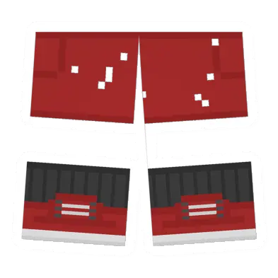 Unturned Worn Red Sawed-Off Shorts icon