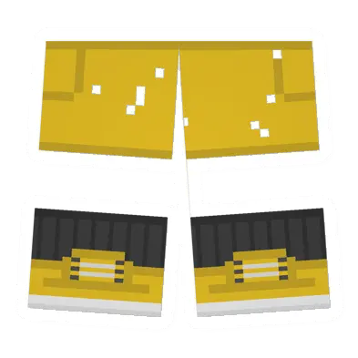 Unturned Worn Yellow Sawed-Off Shorts item icon