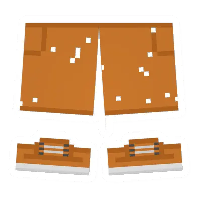 Unturned Worn Orange Shorts icon