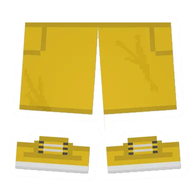 Unturned Yellow Shorts item icon