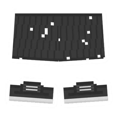 Unturned Worn Black Skirt icon