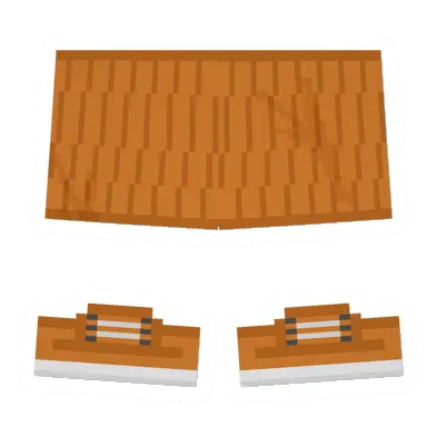 Unturned Orange Skirt item icon