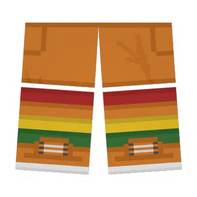 Unturned Orange Sawed-Off Shorts (Rainbow) icon