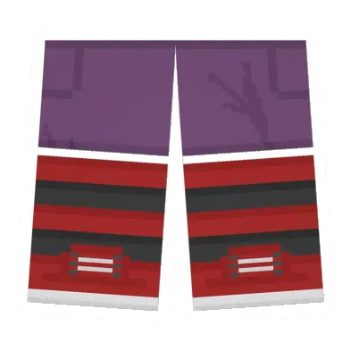 Unturned Animator Sawed-Off Shorts (Red & Black) item icon