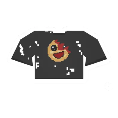 Unturned Worn Black Seppuku Waffles Tee clothing icon