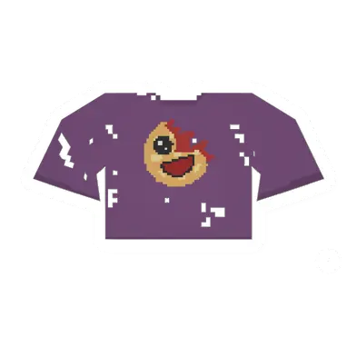 Unturned Worn Purple Seppuku Waffles Tee item icon