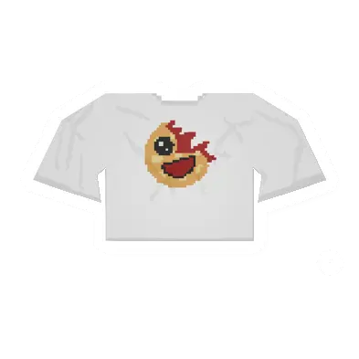 Unturned White Seppuku Waffles Tee item icon
