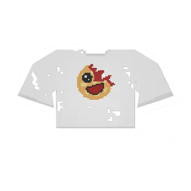 Unturned Worn White Seppuku Waffles Tee clothing icon