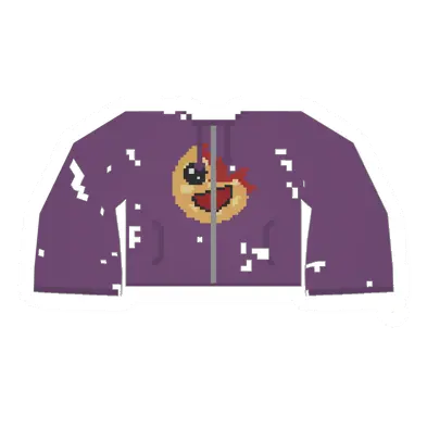 Unturned Worn Purple Seppuku Waffles Hoodie clothing icon