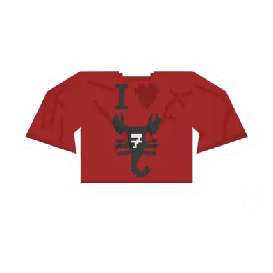 Unturned Red Scorpion-7 Tee item icon