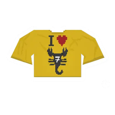 Unturned Yellow Scorpion-7 Tee clothing icon