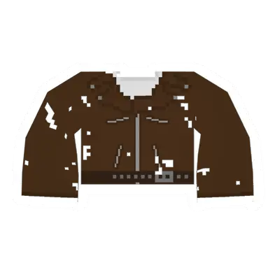Unturned Worn Brown Biker Jacket item icon