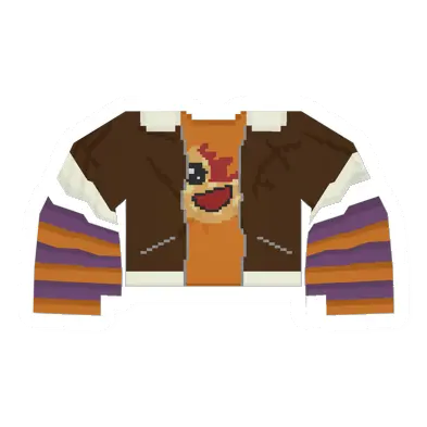Unturned Animator Aviator Jacket (Orange & Purple) item icon
