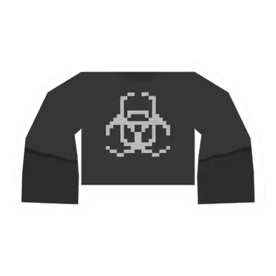 Unturned Black Biohazard Suit Shirt clothing icon