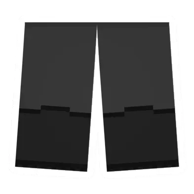 Unturned Black Biohazard Suit Pants item icon