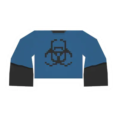 Unturned Blue Biohazard Suit Shirt item icon