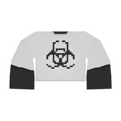 Unturned White Biohazard Suit Shirt item icon