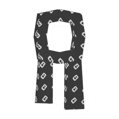 Unturned Black Scarf item icon
