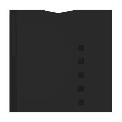 Unturned Black Leather Vest icon
