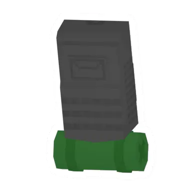 Unturned Bleached Hiking Pack (Green Bedroll) backpack icon