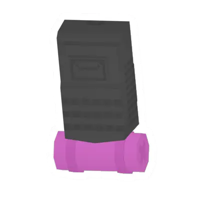 Unturned Bleached Hiking Pack (Pink Bedroll) backpack icon